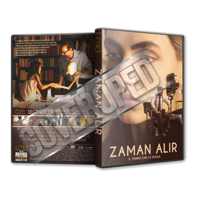The Time It Takes (Il tempo che ci vuole) - 2024 Türkçe Dvd Cover Tasarımı